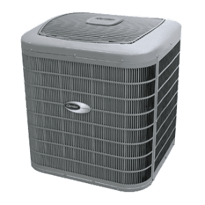 Carrier Infinity 20 with Greenspeed Intelligence central air conditioner.