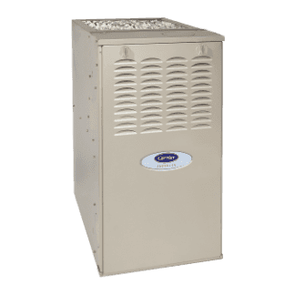 Carrier Infinity 80 Ultra-Low NOx gas furnace.