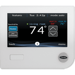 Carrier Infinity System Control.