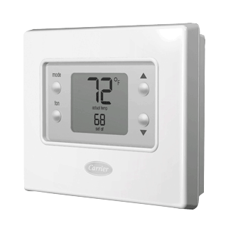 Carrier Comfort Thermostat.