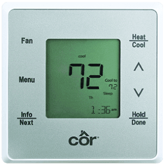 Côr® 5 Thermostat.